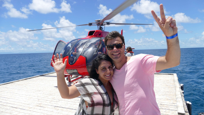 Great Barrier Helicopter & Snorkelling Deal
