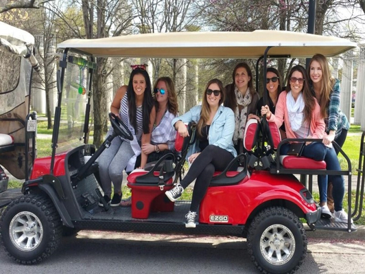 Nashville tour by golf cart