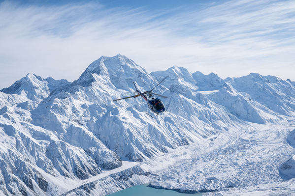Mt Cook Scenic Helicopter with snow landing deals
