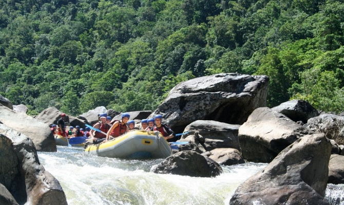 white water rafting cairns deal