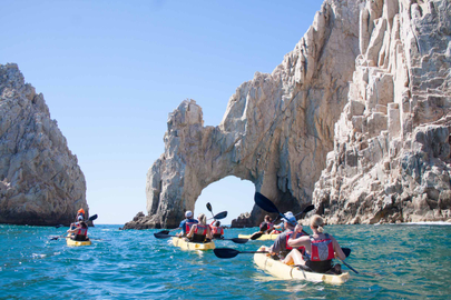 Glass Bottom Kayak & Snorkel At The Arch Of Cabo San Lucas