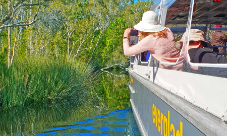 Noosa Everglades Cruise & Highlights Private Tour with Lunch