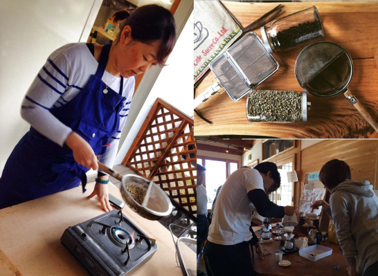Coffee Roasting Class in Karuizawa