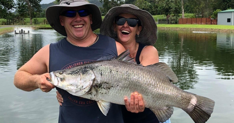 Ultimate Hook-A-Barra Fishing and Farm Tour