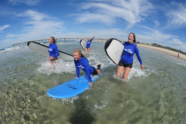 best surf lesson gold coast
