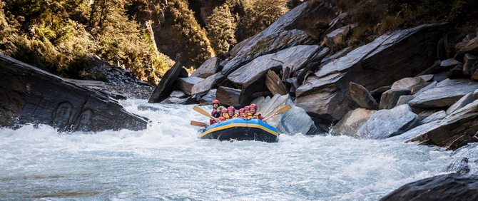 Shotover River Whitewater Rafting Deal