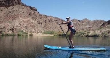 Las Vegas paddleboarding