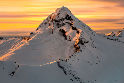 Sunrise Mt. Aspiring + The Glaciers