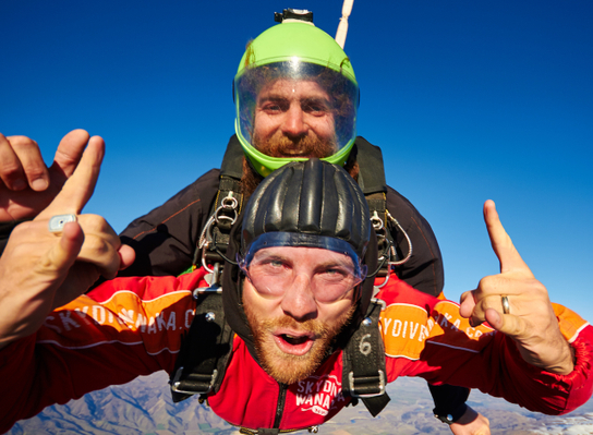 tandem skydive tour NZ