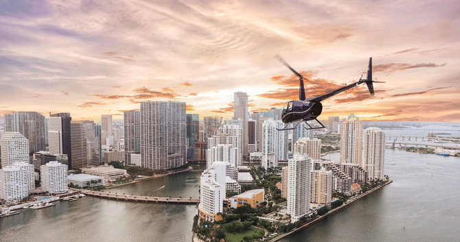 Sunset Miami Helicopter Tour