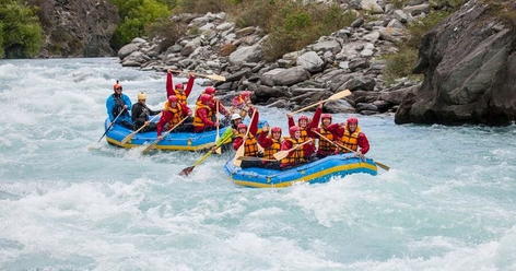 Kawarau River Jet-To-Raft Experience