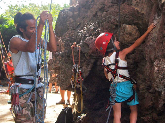 Thailand Krabi rock climbing tours