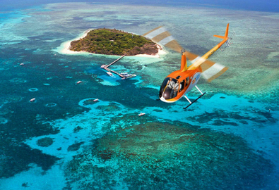 Great Barrier Reef Scenic Heli Flight + City Sights Tour