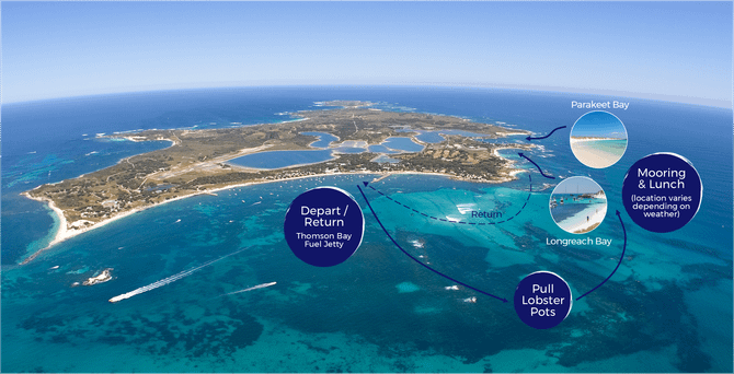 All inclusive Seafood Cruise Rottnest Island from Perth