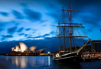 Vivid Sydney Tall Ship Cruise