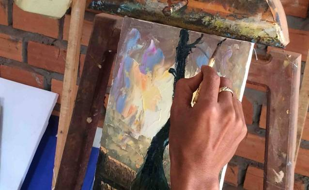 Cambodia painting class tours reviews