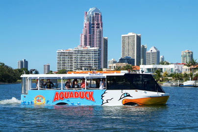 Gold Coast Aquaduck City Tour & River Cruise