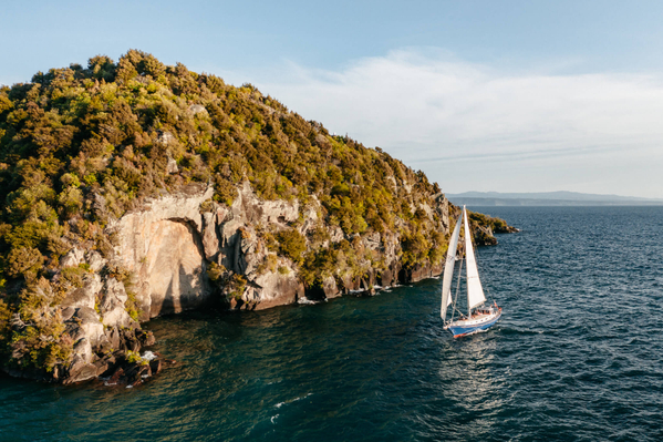 Lake Taupo Maori Rock Carvings Sailing Cruise Discount