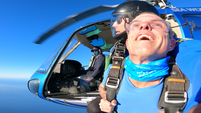 Gold Coast Helicopter Skydive