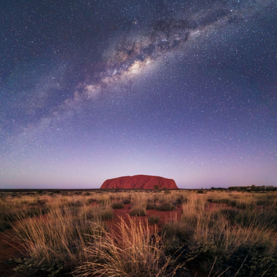 Uluru Milky Way