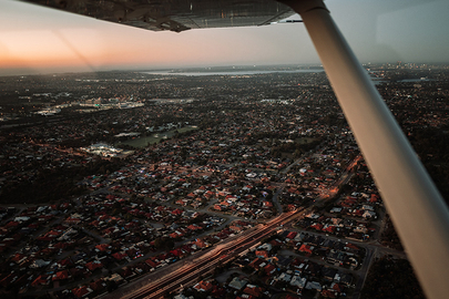Sunset Scenic Flight ex Jandakot Airport - City and Coastline Sights