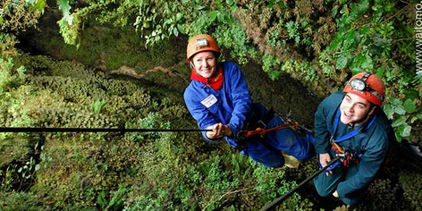 Waitomo Caves Lost World Abseiling & Caving Experience - Half Day