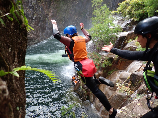 cairns half day canyoning adventure