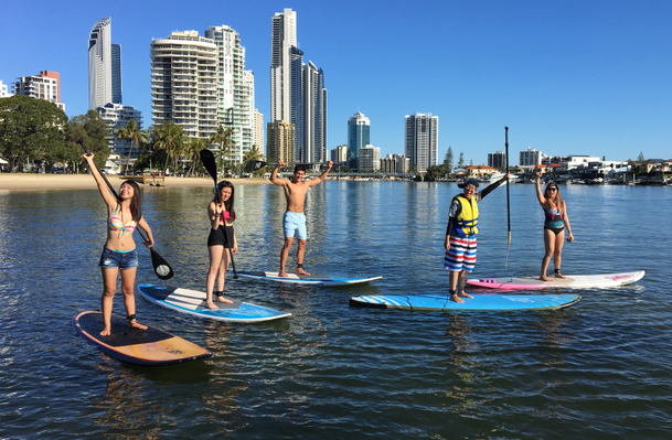 Stand Up Paddle (SUP) Beginner Lesson Gold Coast