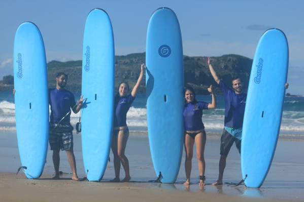 best surf lessons gold coast
