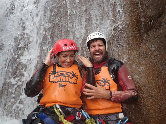 crystal cascades canyoning cairns