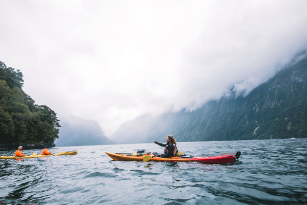 Milford Sound ocean kayak New Zealand discount
