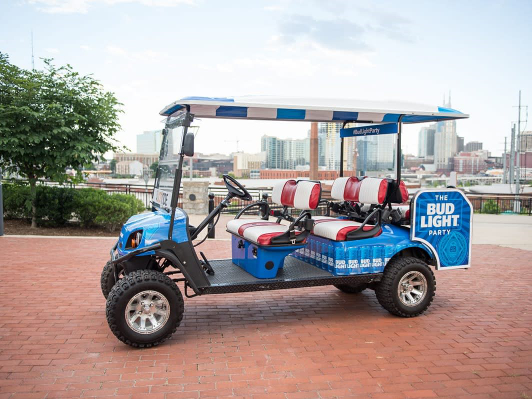 Golf cart Nashville tour