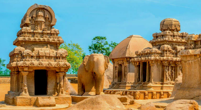 Mahabalipuram - South & North India Tour