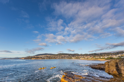 Full Day Cliffs, Caves & Beaches Kayaking Tour From Hobart